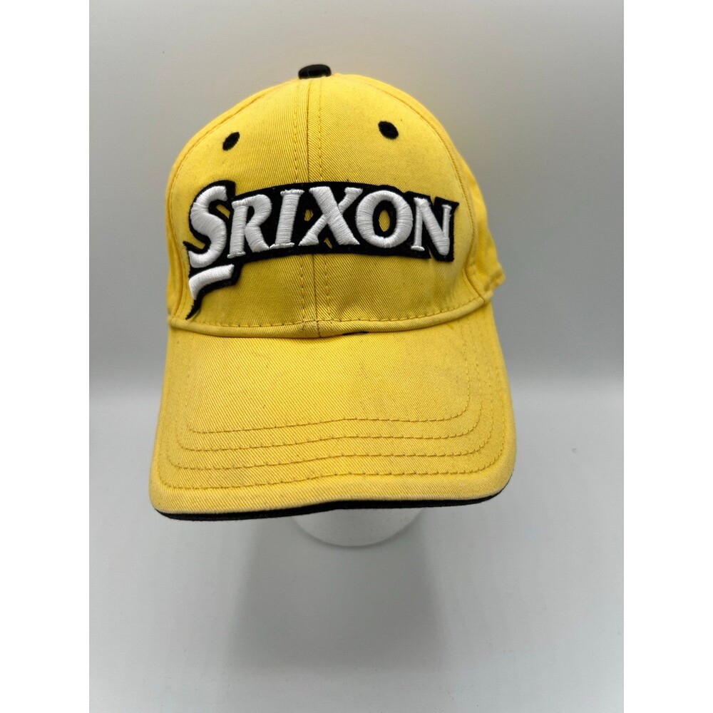 Srixon Z-URC Cleveland Golf Tour Yellow Adjustable Velcro Hat Ball Cap One Size